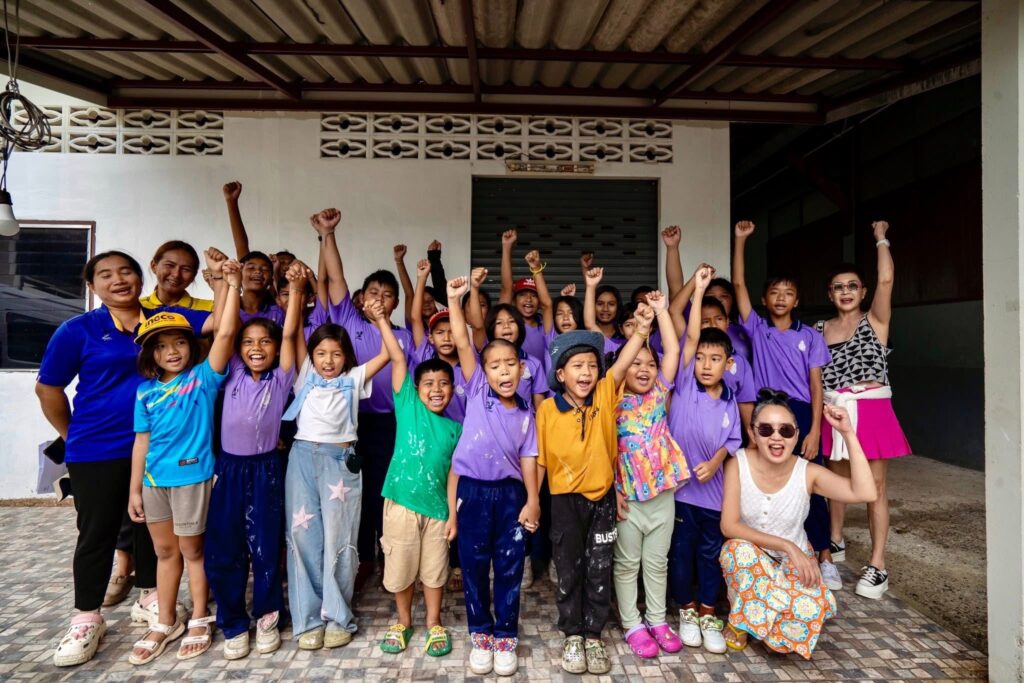 Children at Ban Mai Khao School