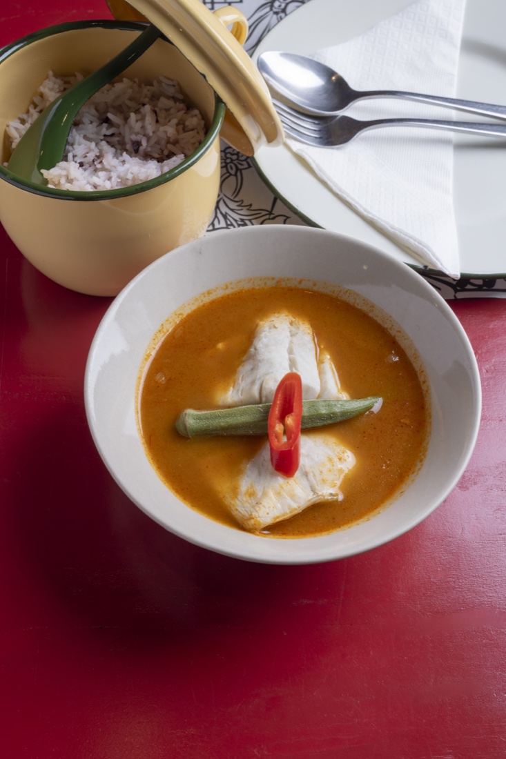 แกงตูมี้ — Peranakan Fish Curry